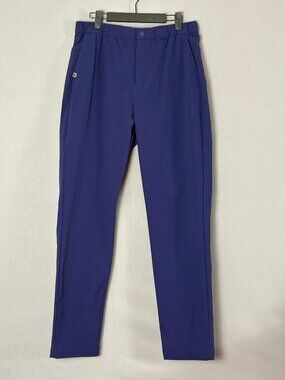 FIGS PRO Scrub Pants Medium Navy Blue High Waisted Stretch Medical Jogger
